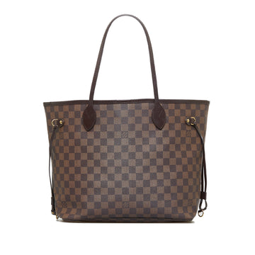 LOUIS VUITTON Damier Ebene Neverfull MM Tote Bag