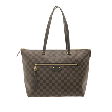 LOUIS VUITTON Damier Ebene Iena MM Tote Bag