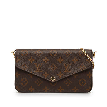 LOUIS VUITTON Monogram Pochette Felicie Crossbody Bag