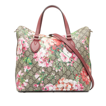 GUCCI GG Supreme Blooms Satchel