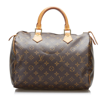 Louis Vuitton Monogram Speedy 30 Boston Bag