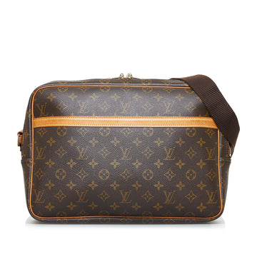 LOUIS VUITTON Monogram Reporter GM Crossbody Bag