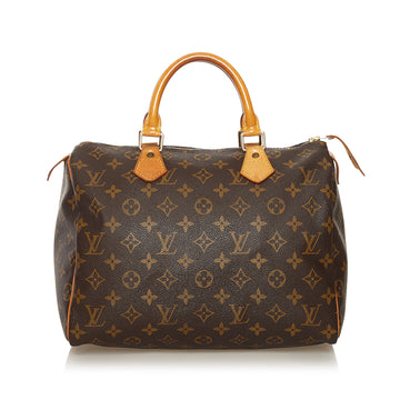 Louis Vuitton Monogram Speedy 30 Boston Bag