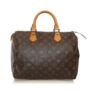 Louis Vuitton Monogram Speedy 30 Boston Bag