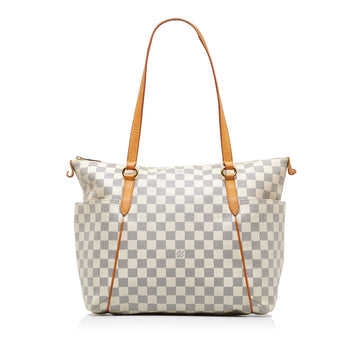 LOUIS VUITTON Damier Azur Totally MM Tote Bag