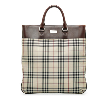 BURBERRY House Check Tote Tote Bag