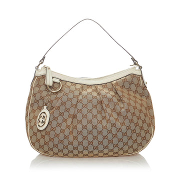 Gucci GG Canvas Sukey Shoulder Bag