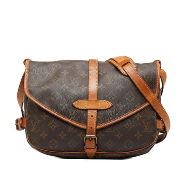 LOUIS VUITTON Monogram Saumur 30 Crossbody Bag