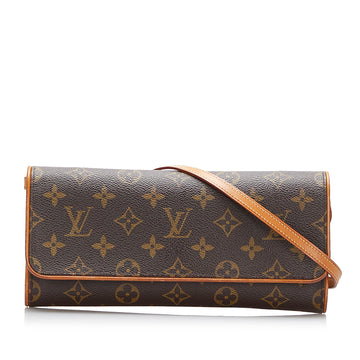 Louis Vuitton Monogram Pochette Twin GM Crossbody Bag