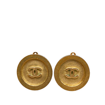 CHANEL CC Clip-on Earrings Costume Earrings