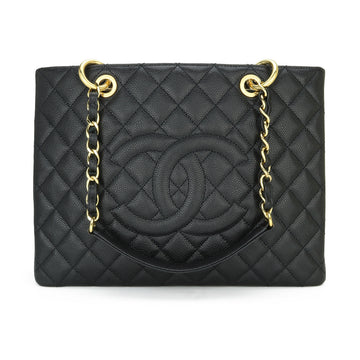 Chanel Grand Shopping Tote [GST] Black Caviar Gold Hardware 2012