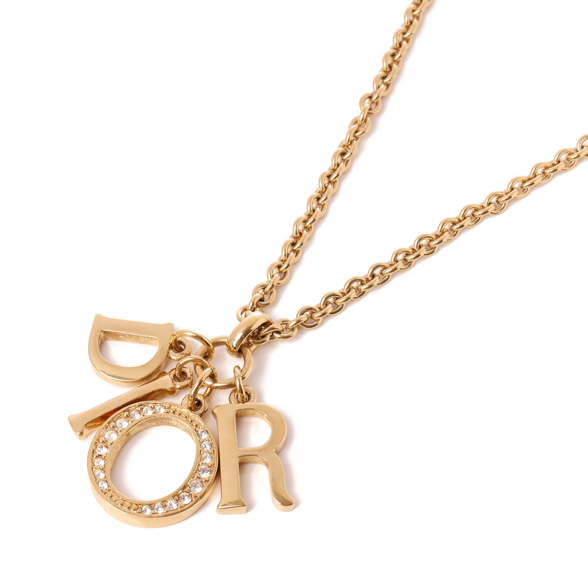 Authentic Dior Repurposed Rhinestones Spellout necklace | Dior jewelry,  Classy jewelry, Dior jewelry necklace