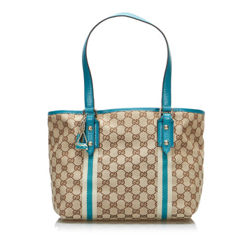 GUCCI Gg Canvas Jolicoeur Tote Bag