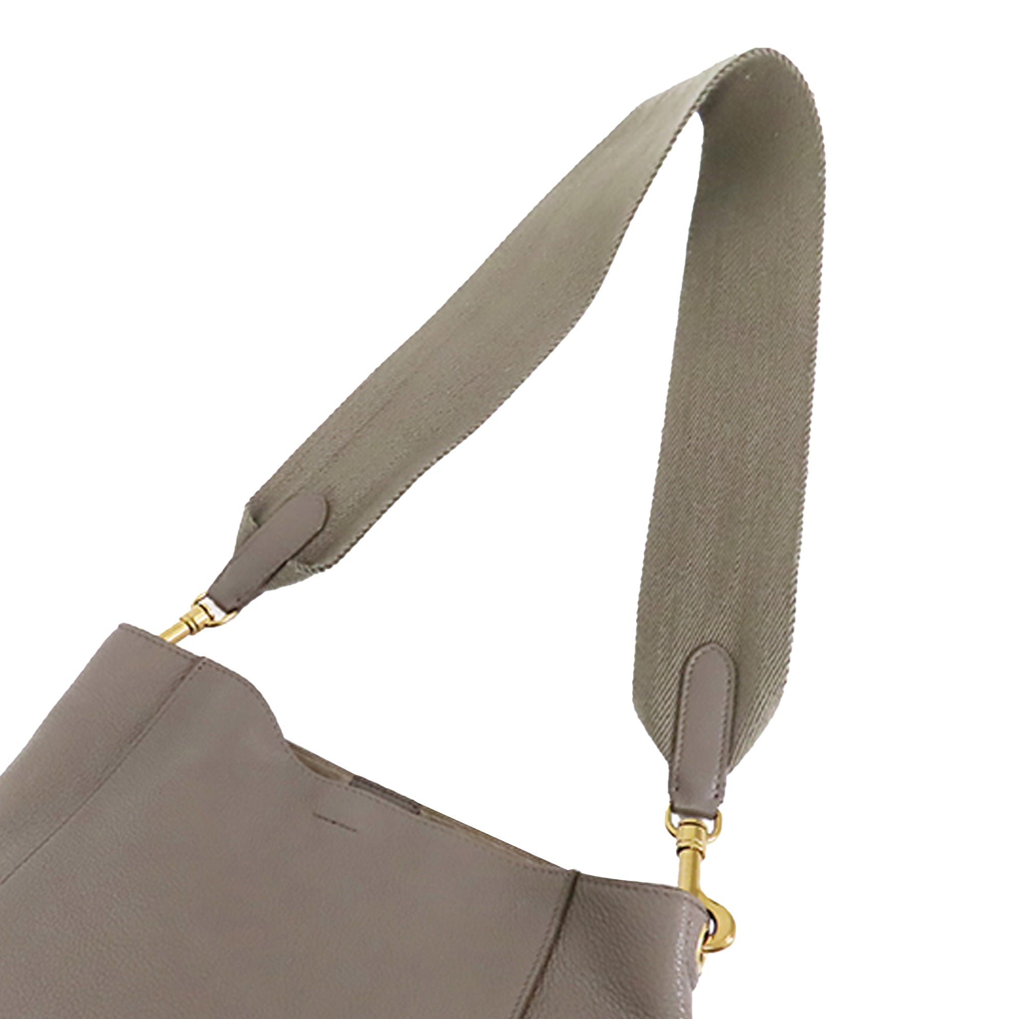 Celine Sangle Bucket Shoulder Bag Tote Beige Shoulder Strap certified  authentic | eBay