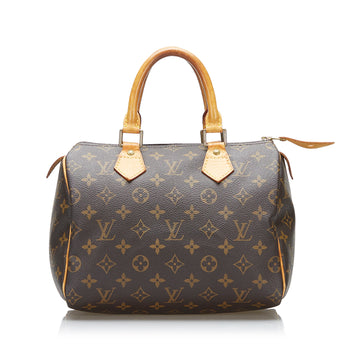 Louis Vuitton Monogram Speedy 25 Boston Bag