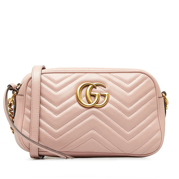 GUCCI Small GG Marmont Matelasse Crossbody Crossbody Bag