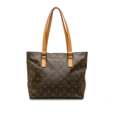 LOUIS VUITTON Monogram Cabas Piano Tote Bag