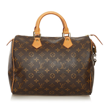 Louis Vuitton Monogram Speedy 30 Boston Bag