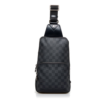 LOUIS VUITTON Damier Graphite Avenue Sling Backpack