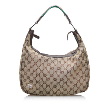 Gucci GG Canvas Web Shoulder Bag