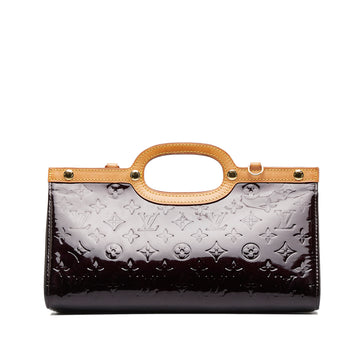 LOUIS VUITTON Monogram Vernis Roxbury Drive Satchel