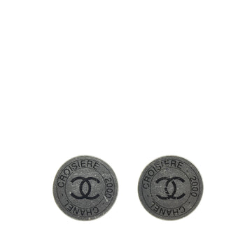 CHANEL CC Clip-on Earrings Costume Earrings