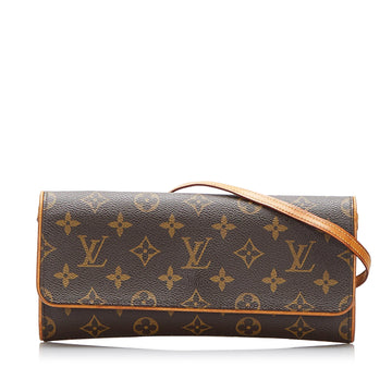 Louis Vuitton Monogram Pochette Twin GM Crossbody Bag