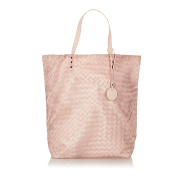 Bottega Veneta Intrecciolusion Nylon Tote Bag