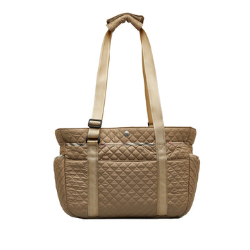 BURBERRY Quilted Nylon Diaper Bag