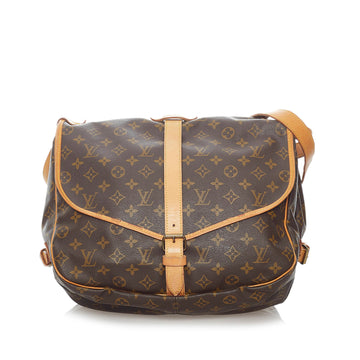 Louis Vuitton Monogram Saumur 35 Crossbody Bag