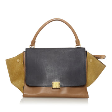 Celine Medium Trapeze Leather Satchel