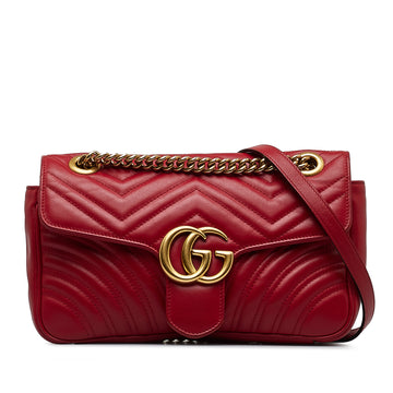 GUCCI Small GG Marmont Matelasse Crossbody Shoulder Bag