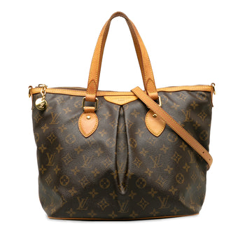 LOUIS VUITTON Monogram Palermo PM Satchel