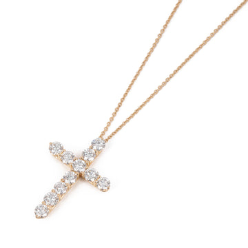 Tiffany & Co Large Diamond Cross Pendant