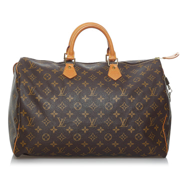 Louis Vuitton Monogram Speedy 40 Boston Bag