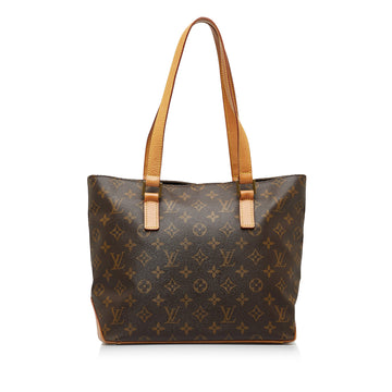 LOUIS VUITTON Monogram Cabas Piano Tote Bag