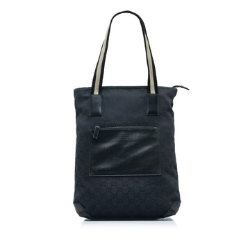 GUCCI GG Canvas Web Tote Tote Bag