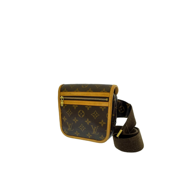 Louis Vuitton Brown Monogram Bosphore Belt Bag Leather Cloth ref.168480 -  Joli Closet
