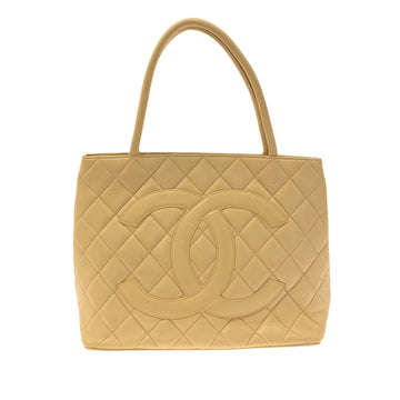 CHANEL Caviar Medallion Tote Tote Bag