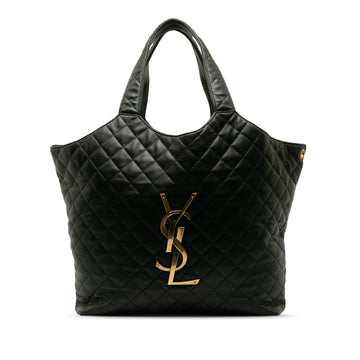 SAINT LAURENT Maxi Monogram Icare Shopping Tote Tote Bag