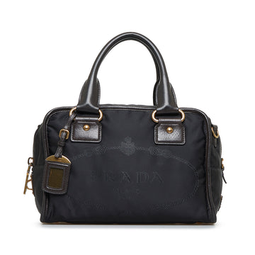 PRADA Canapa Logo Handbag