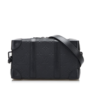 Louis Vuitton Monogram Taurillon Soft Trunk Wallet Crossbody Bag