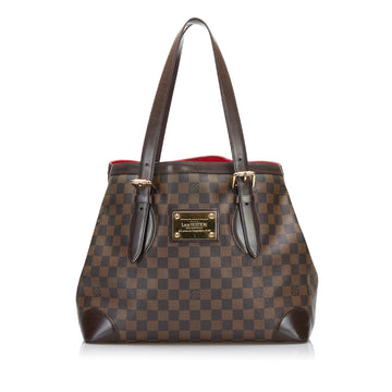 Louis Vuitton Damier Ebene Hampstead MM Tote Bag