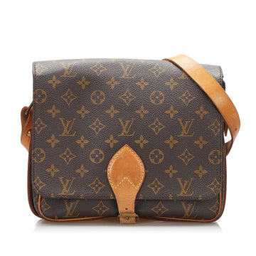 Louis Vuitton Monogram Cartouchiere GM Crossbody Bag