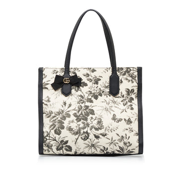 GUCCI GG Ribbon Herbarium Tote Tote Bag