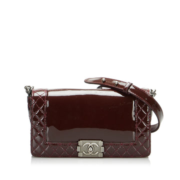 CHANEL Le Boy Flap Reverso Satchel