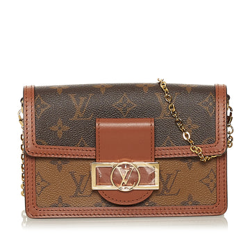 Louis Vuitton Monogram Reverse Dauphine Crossbody Bag