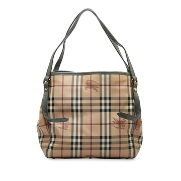 BURBERRY Haymarket Check Canterbury Tote Bag