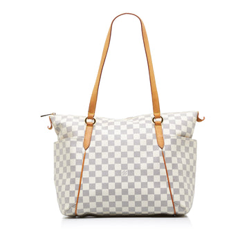 LOUIS VUITTON Damier Azur Totally MM Tote Bag