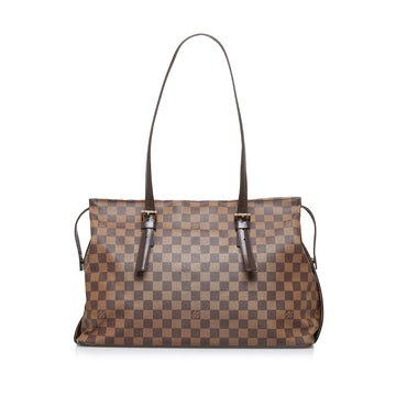 LOUIS VUITTON Damier Ebene Chelsea Tote Bag